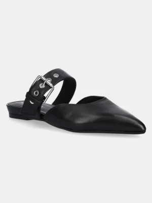 Zdjęcie produktu Marc O'Polo klapki skórzane PENELOPE 4A damskie kolor czarny 50318783702100