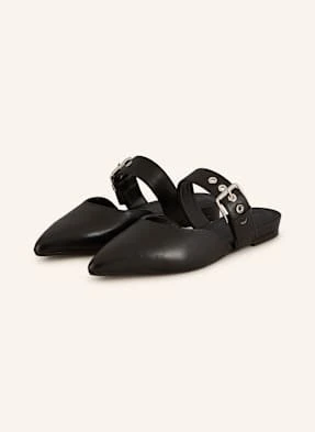 Marc O'polo Klapki Typu Mules Penelope 4a schwarz