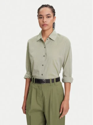 Marc O'Polo Koszula 506 0995 42061 Zielony Relaxed Fit