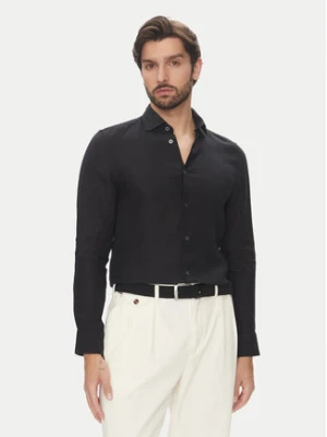 Marc O'Polo Koszula 524 7428 42460 Czarny Shaped Fit