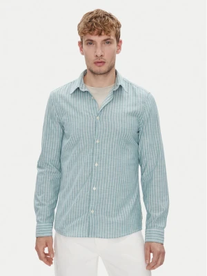 Marc O'Polo Koszula 526 7210 42358 Zielony Slim Fit