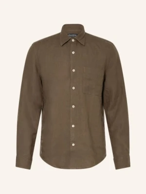 Marc O'polo Koszula Lniana Regular Fit braun