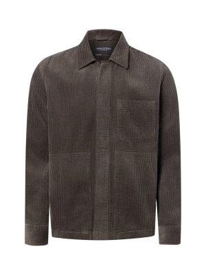 Marc O'Polo koszula typu overshirt Mężczyźni Regular Fit Sztruks brązowy