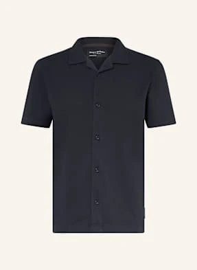 Marc O'polo Koszula Z Klapami Regular Fit blau