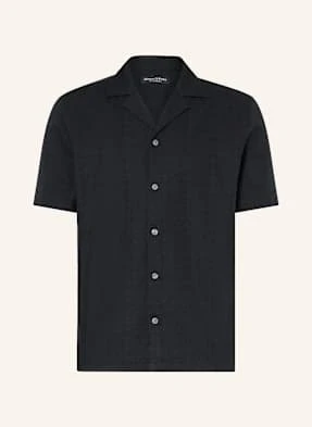 Marc O'polo Koszula Z Klapami Regular Fit schwarz