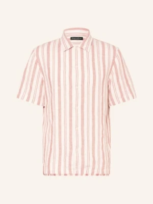 Marc O'polo Koszula Z Krótkim Rękawem O Kroju Regular Fit, Wykonana Z Lnu orange