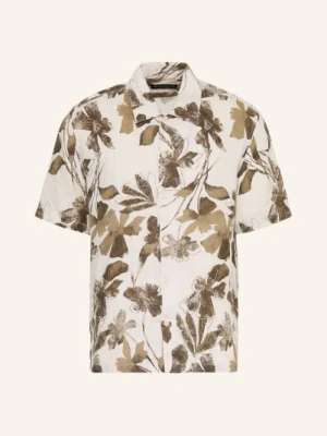 Marc O'polo Koszula Z Krótkim Rękawem Regular Fit Z Lnu braun