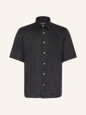 Marc O'polo Koszula Z Krótkim Rękawem Regular Fit Z Lnu schwarz