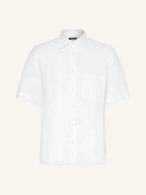 Marc O'polo Koszula Z Krótkim Rękawem Regular Fit Z Lnu weiss