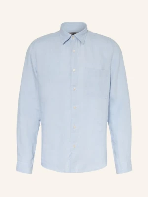 Marc O'polo Koszula Z Lnu Regular Fit blau