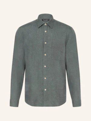 Marc O'polo Koszula Z Lnu Regular Fit grau
