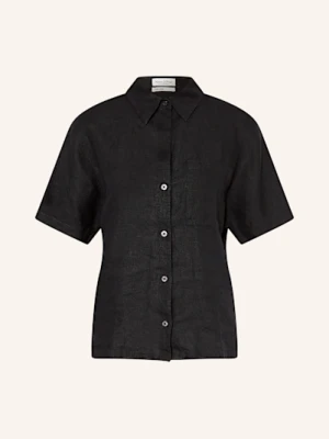 Marc O'polo Koszula Z Lnu schwarz