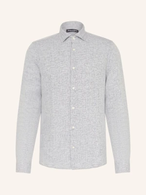 Marc O'polo Koszula Z Lnu Shaped Fit grau
