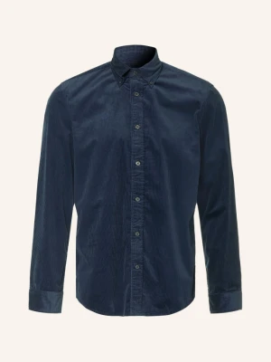 Marc O'polo Koszula Z Sztruksu O Kroju Regular Fit blau GRANATOWY