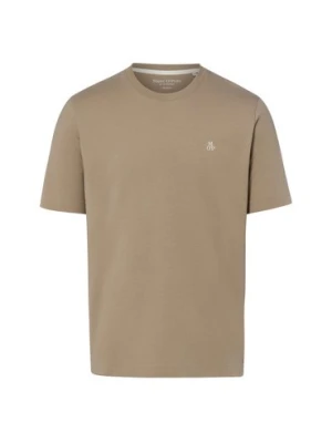 Marc O'Polo Koszulka męska Mężczyźni Bawełna (100%) brązowy,