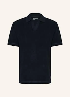Marc O'polo Koszulka Polo Regular Fit Z Frotte blau