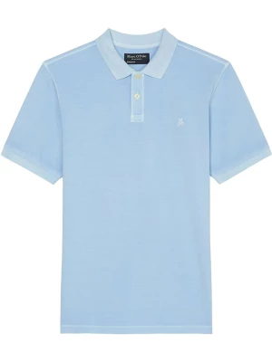 Marc O'Polo Koszulka polo w kolorze błękitnym rozmiar: L