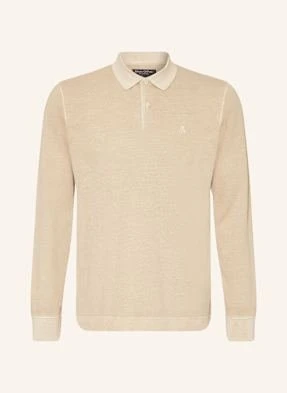 Marc O'polo Koszulka Polo Z Dżerseju beige