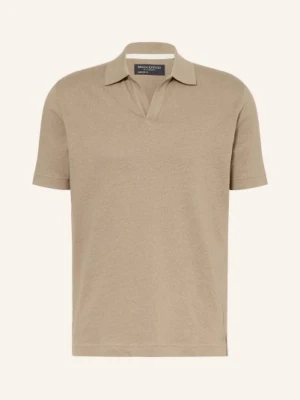Marc O'polo Koszulka Polo Z Dżerseju O Regularnym Kroju beige