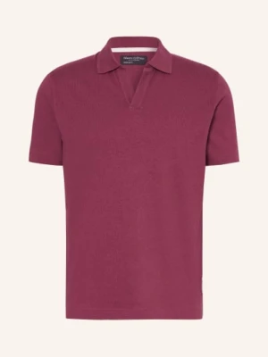 Marc O'polo Koszulka Polo Z Dżerseju O Regularnym Kroju rot
