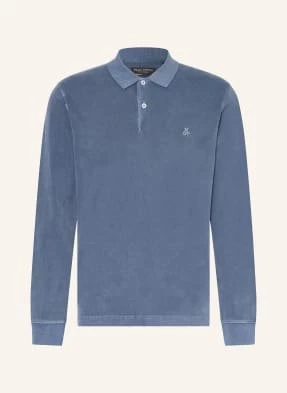 Marc O'polo Koszulka Polo Z Dżerseju Regular Fit blau