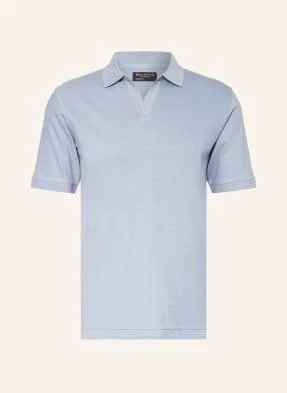 Marc O'polo Koszulka Polo Z Dżerseju Regular Fit blau