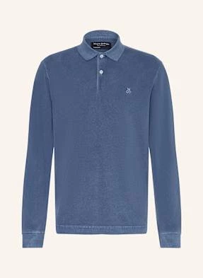 Marc O'polo Koszulka Polo Z Dżerseju Regular Fit blau