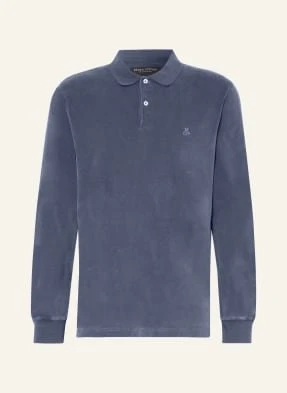 Marc O'polo Koszulka Polo Z Dżerseju Regular Fit blau