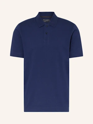 Marc O'polo Koszulka Polo Z Dżerseju Regular Fit blau