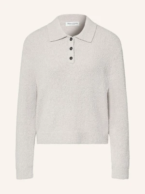 Marc O'polo Koszulka Polo Z Dzianiny beige