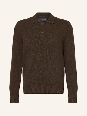 Marc O'polo Koszulka Polo Z Dzianiny braun