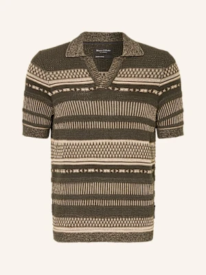 Marc O'polo Koszulka Polo Z Dzianiny gruen