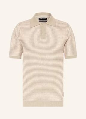 Marc O'polo Koszulka Polo Z Dzianiny Regular Fit beige