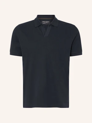 Marc O'polo Koszulka Polo Z Dzianiny Regular Fit blau