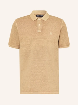 Marc O'polo Koszulka Polo Z Piki Regular Fit beige