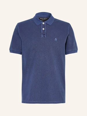 Marc O'polo Koszulka Polo Z Piki Regular Fit blau