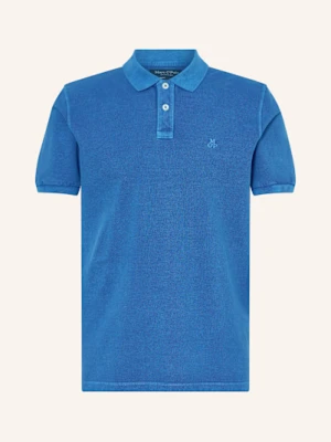 Marc O'polo Koszulka Polo Z Piki Regular Fit blau
