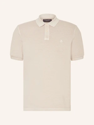 Marc O'polo Koszulka Polo Z Piki Regular Fit braun