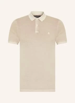 Marc O'polo Koszulka Polo Z Piki Shaped Fit beige