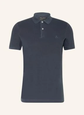 Marc O'polo Koszulka Polo Z Piki Shaped Fit blau