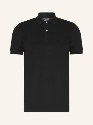 Marc O'polo Koszulka Polo Z Piki Shaped Fit schwarz