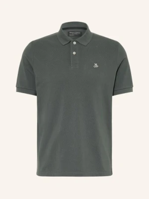 Marc O'polo Koszulka Polo Z Pikowanym Wzorem Regular Fit grau