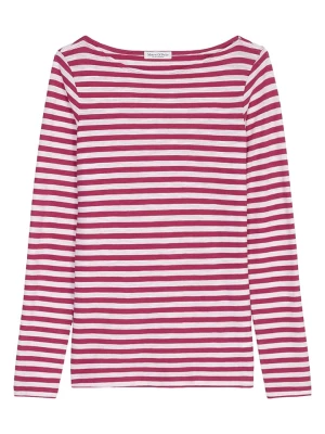 Marc O'Polo Koszulka w kolorze różowo-białym rozmiar: S