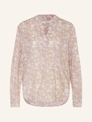 Marc O'polo Koszulka Z Dekoltem W Serek lila