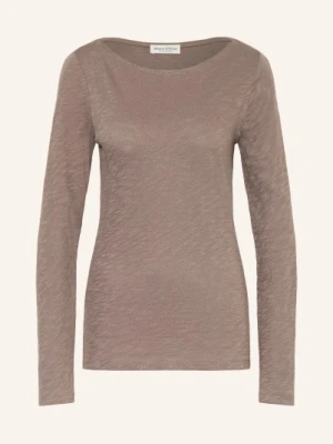 Marc O'polo Koszulka Z Długim Rękawem braun