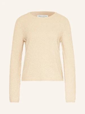 Marc O'polo Koszulka Z Długim Rękawem Z Materiału Frotte beige