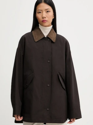 Marc O'Polo kurtka kolor brązowy przejściowa 5000008071