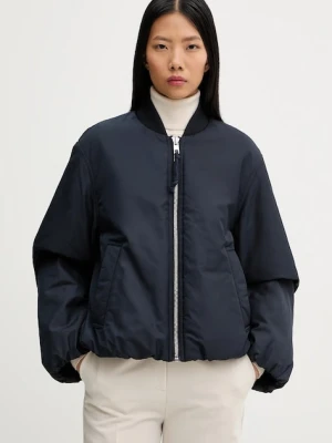 Marc O'Polo kurtka kolor granatowy przejściowa 5000007726