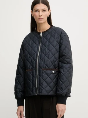 Marc O'Polo kurtka kolor granatowy przejściowa 600111970025