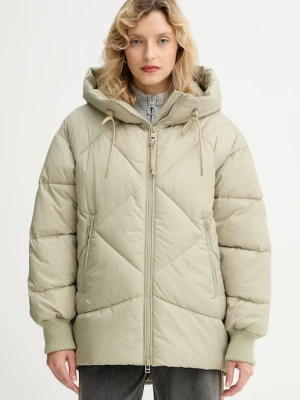 Marc O'Polo kurtka kolor zielony zimowa oversize 5000007656